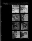 Thursday Feature-Foreign Students in a Study Discussion (8 Negatives) (April 20, 1961) [Sleeve 55, Folder d, Box 26]